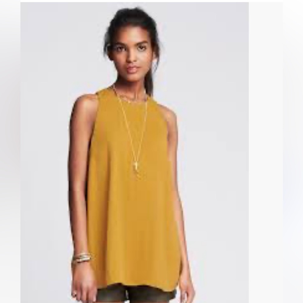 Banana Republic Crepe Tank Blouse